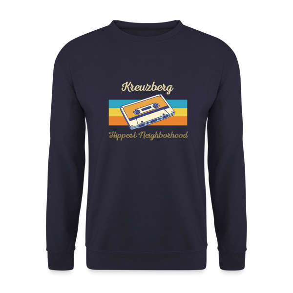Kreuzberg Hippest Neighborhood - Unisex Pullover - Navy