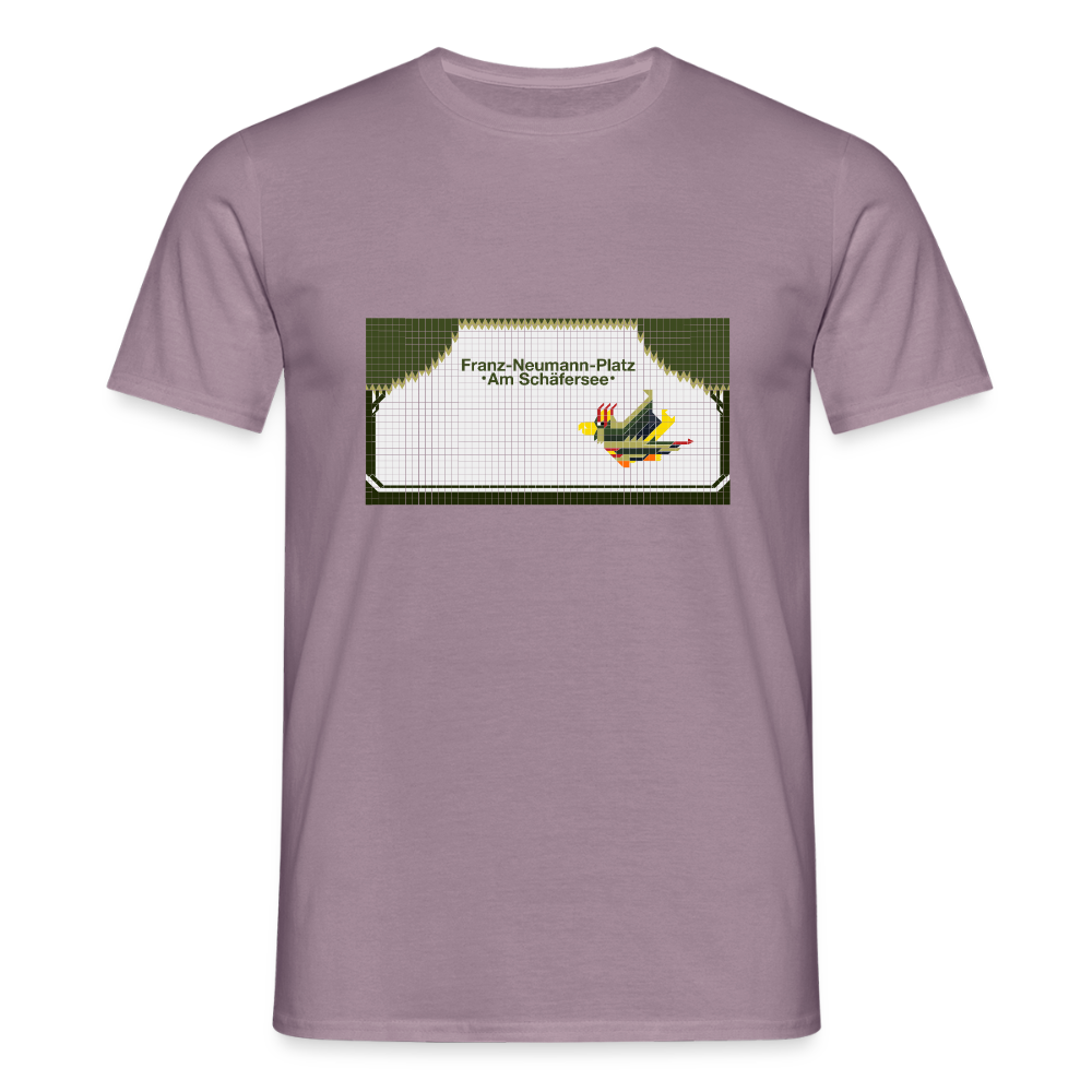 Franz-Neumann-Platz - Männer Premium T-Shirt - Lilagrau