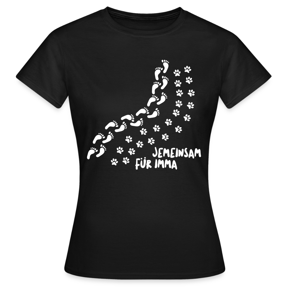 Jemeinsam Für Imma - Frauen Premium T-Shirt - Schwarz
