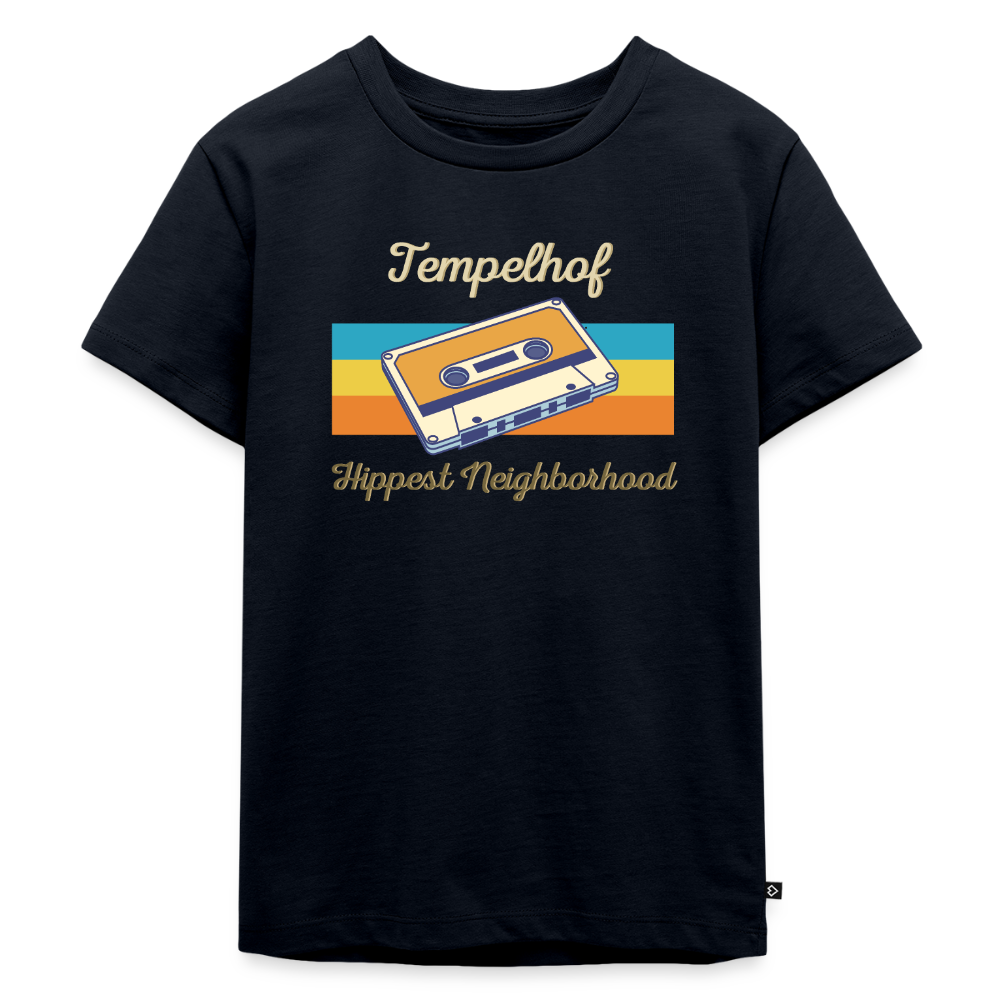 Tempelhof Hippest Neighborhood - Kinder Premium T-Shirt - Navy
