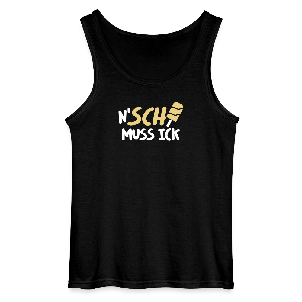 N'SCH... MUSS ICK - Männer Tank Top - Schwarz