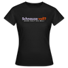 Schnauze voll? Dann halt sie mal! - Frauen Premium T-Shirt - Schwarz