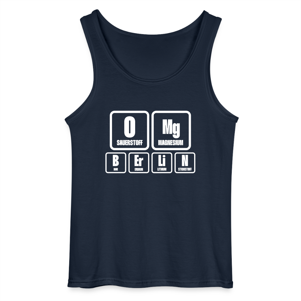 OMG Berlin - Männer Tank Top - Navy