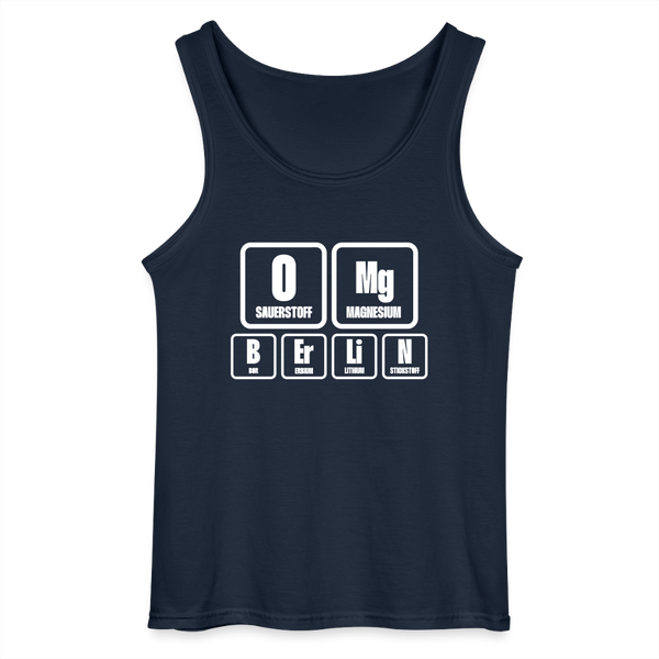 OMG Berlin - Männer Tank Top - Navy