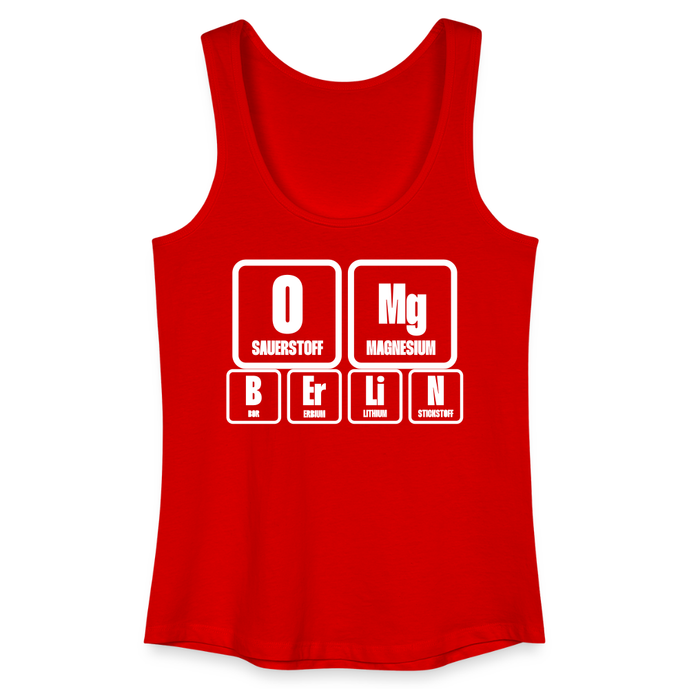 OMG Berlin - Frauen Bio Tank Top - Rot
