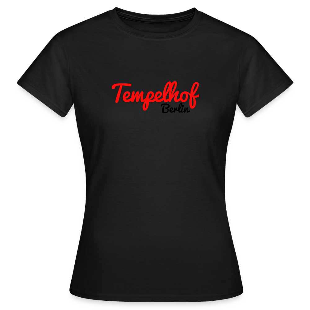 Tempelhof Berlin - Frauen Premium T-Shirt - Schwarz