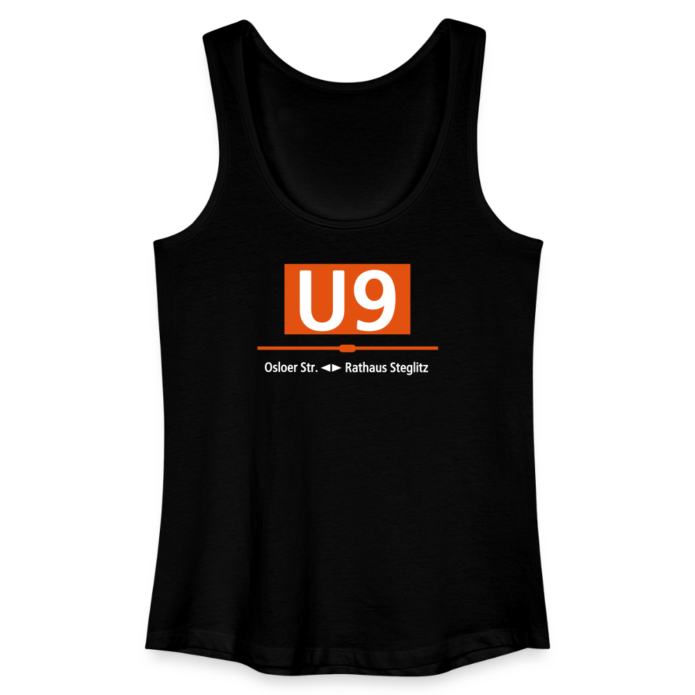 U9 - Frauen Bio Tank Top - Schwarz