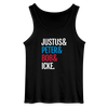 Justus & Peter & Bob & Icke - Männer Tank Top - Schwarz