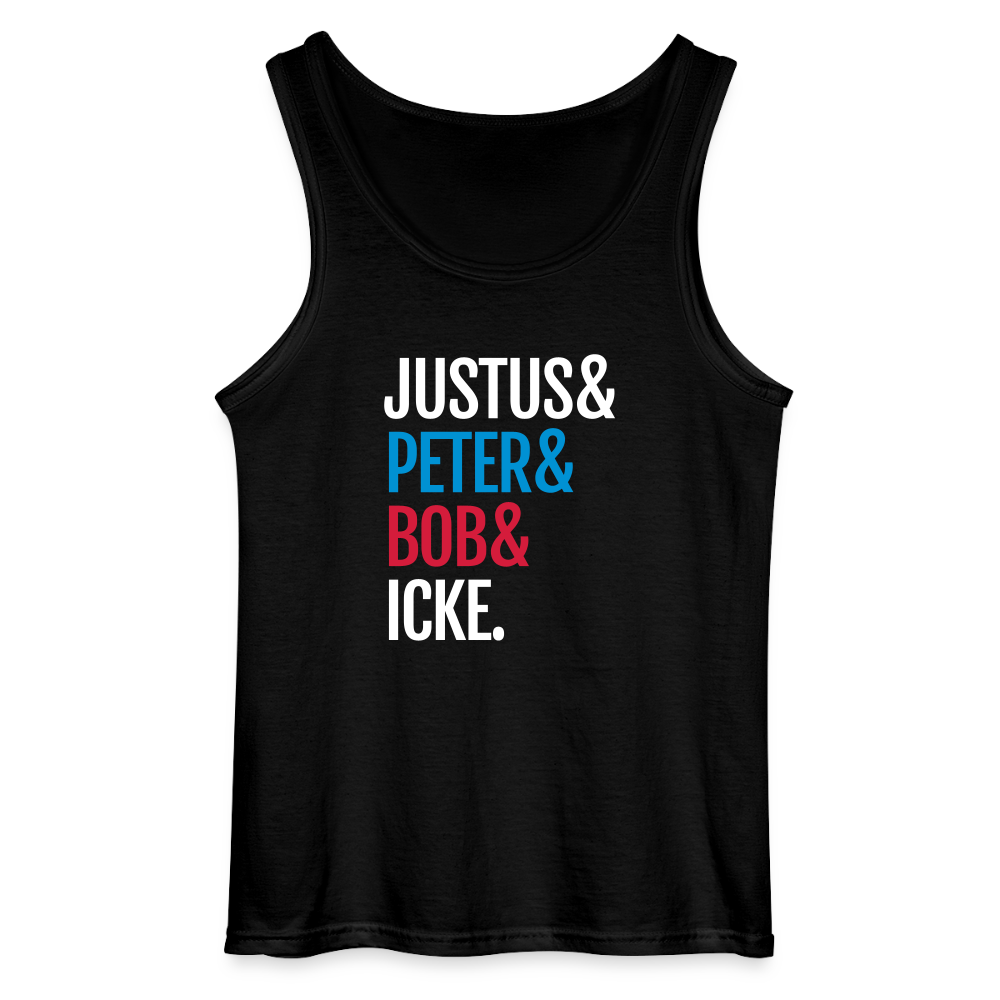 Justus & Peter & Bob & Icke - Männer Tank Top - Schwarz