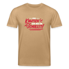 Ick knutsch dir! - Unisex Bio T-Shirt - Karamell