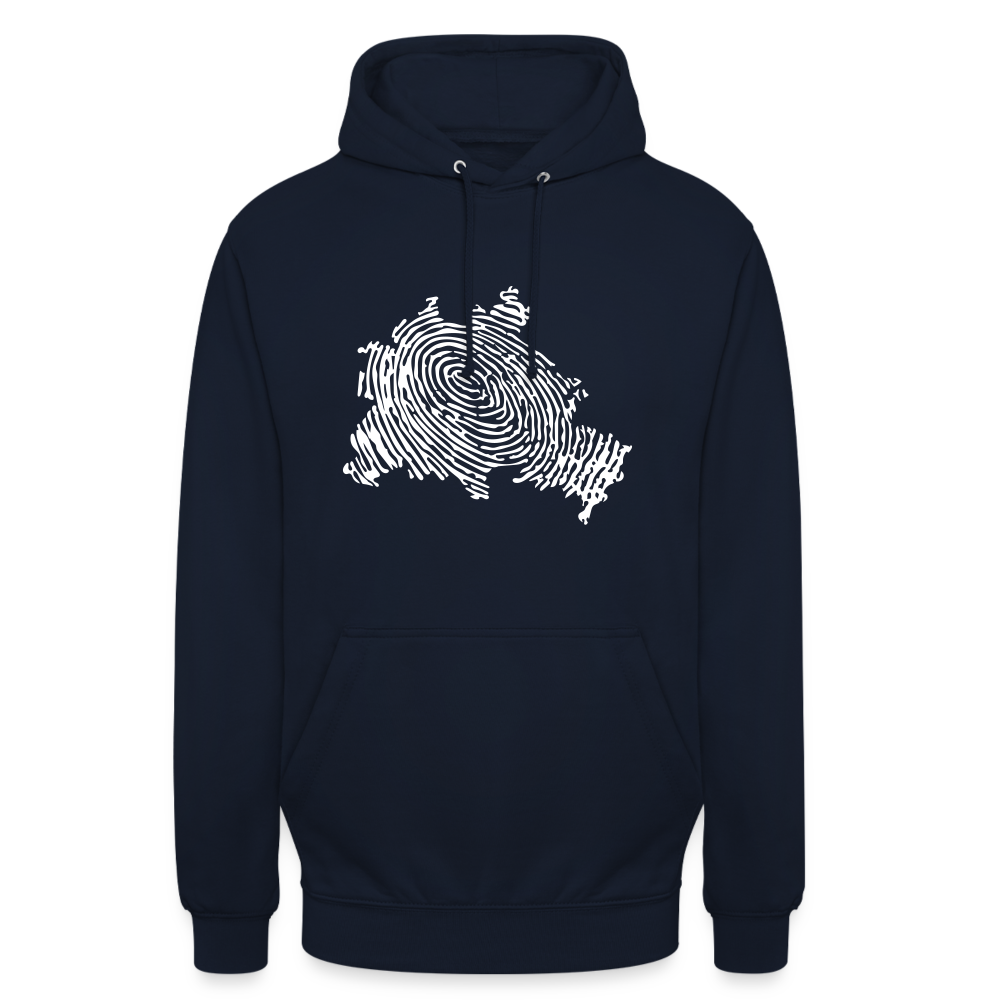 Berliner Finger - Unisex Hoodie - Navy