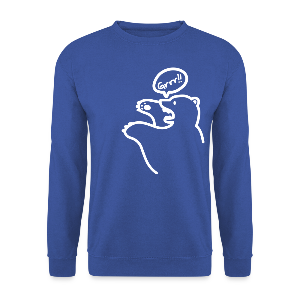 Böser Berliner Bär - Unisex Pullover - Royalblau