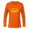 Berlin THF - Frauen Sport Langarmshirt - Neonorange