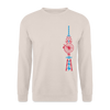 Fernsehturm der Fahrräder - Unisex Pullover - Sand