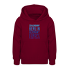 Zehlendorf Planet Earth - Teenager Hoodie - Bordeaux