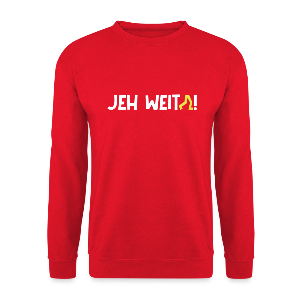 Jeh Weita! - Unisex Pullover - Rot