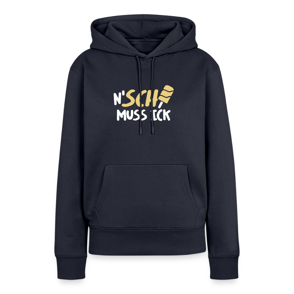N'SCH... MUSS ICK - Frauen Premium Hoodie - Navy