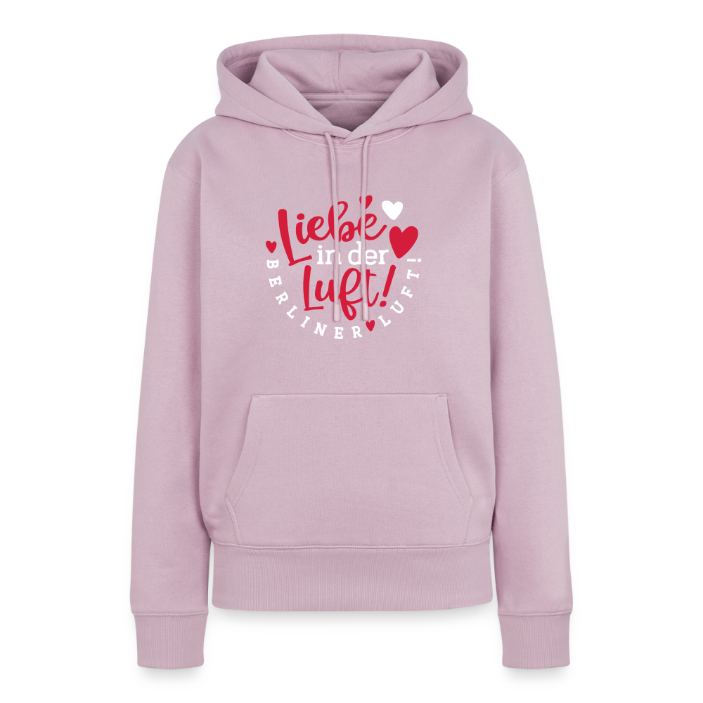 Liebe in der Luft! Berliner Luft! - Frauen Premium Hoodie - Altrosa