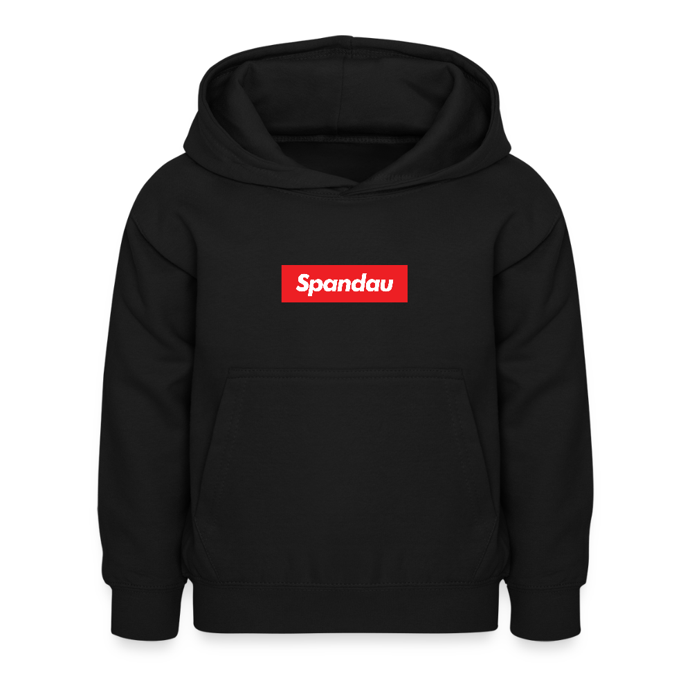 Spandau rot - Kinder Hoodie - Schwarz