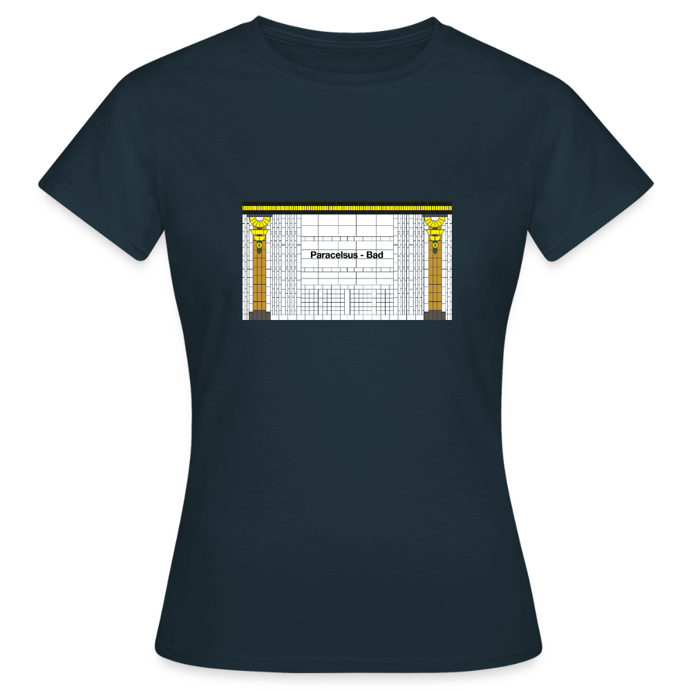 Paracelsus-bad - Frauen Premium T-Shirt - Navy