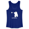 Flitzpiepe - Frauen Bio Tank Top - Königsblau