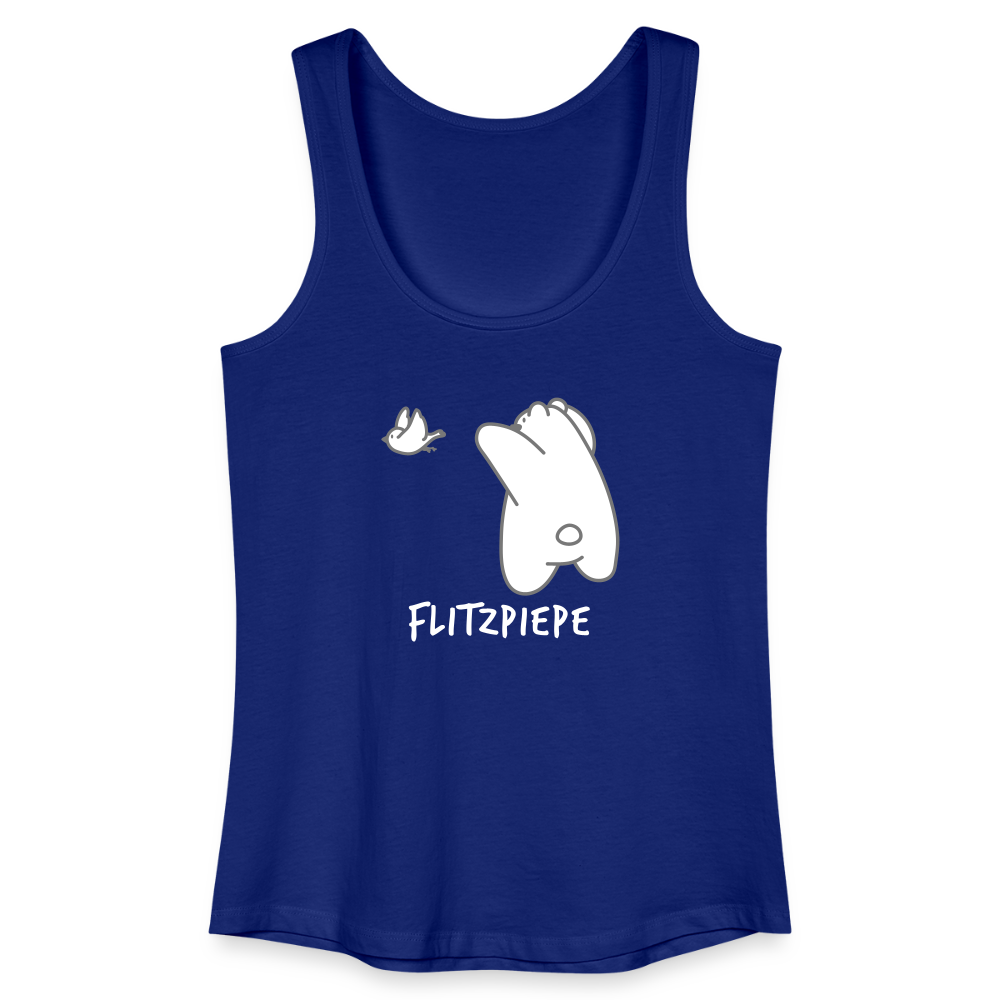 Flitzpiepe - Frauen Bio Tank Top - Königsblau