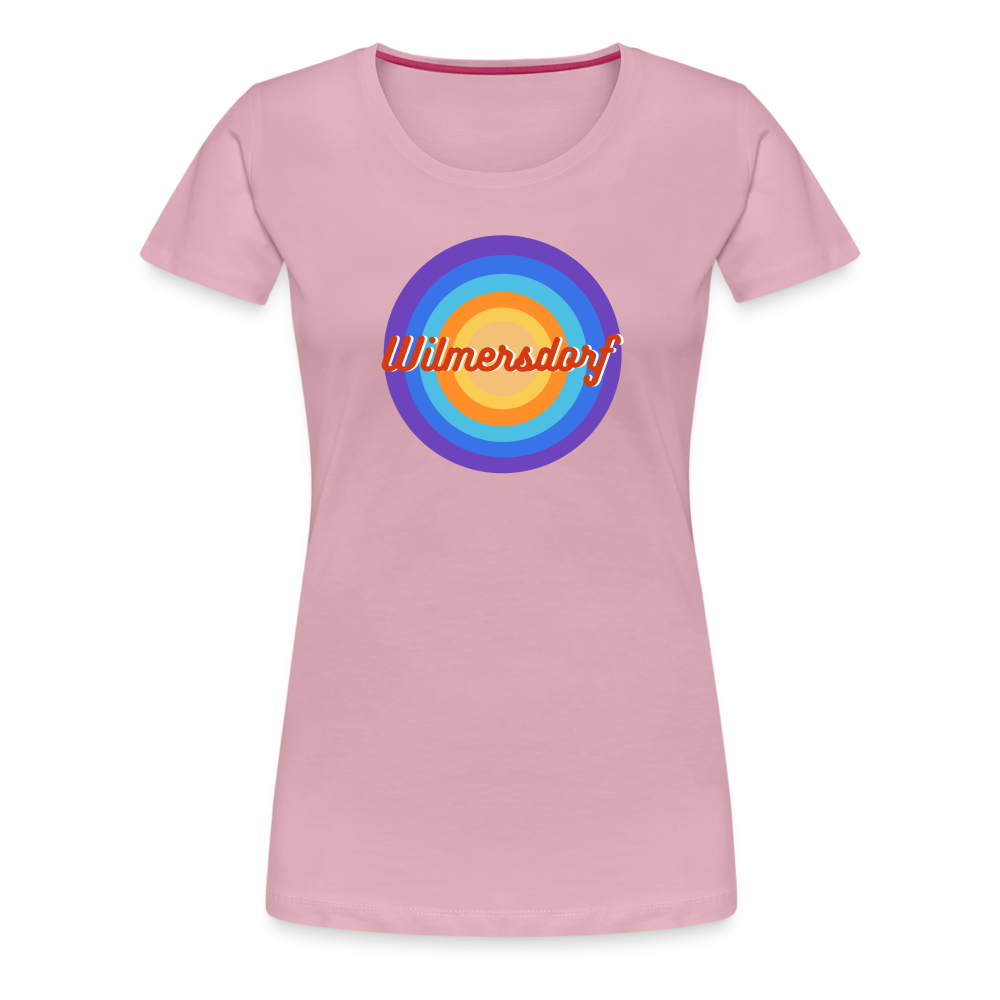 Wilmersdorf retro - Frauen Premium T-Shirt - Hellrosa