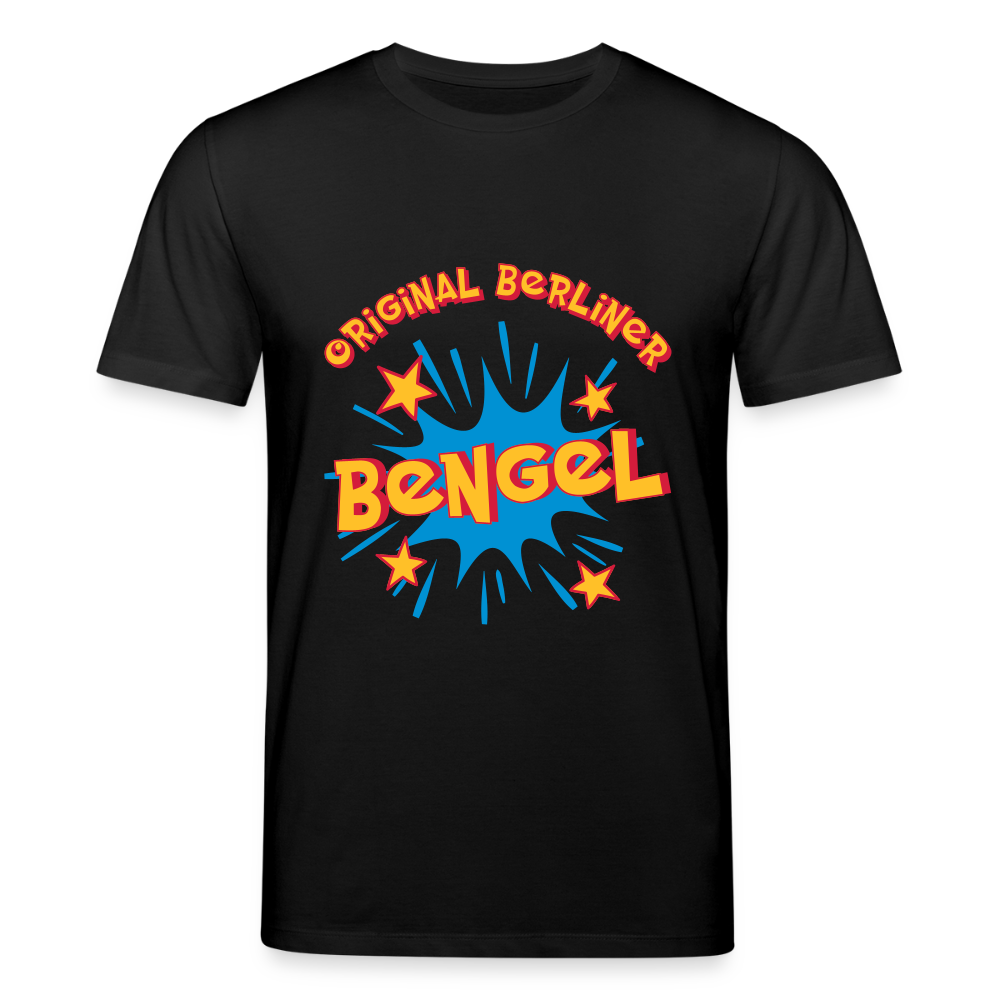 Berliner Bengel - Unisex Bio T-Shirt - Schwarz