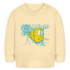 U-Bahn in Linien - Baby Bio Pullover - Creme