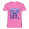 Tiergarten Planet Earth - Männer Premium T-Shirt - Pink