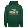 Westend Hippest Neighborhood - Unisex Hoodie - Flaschengrün