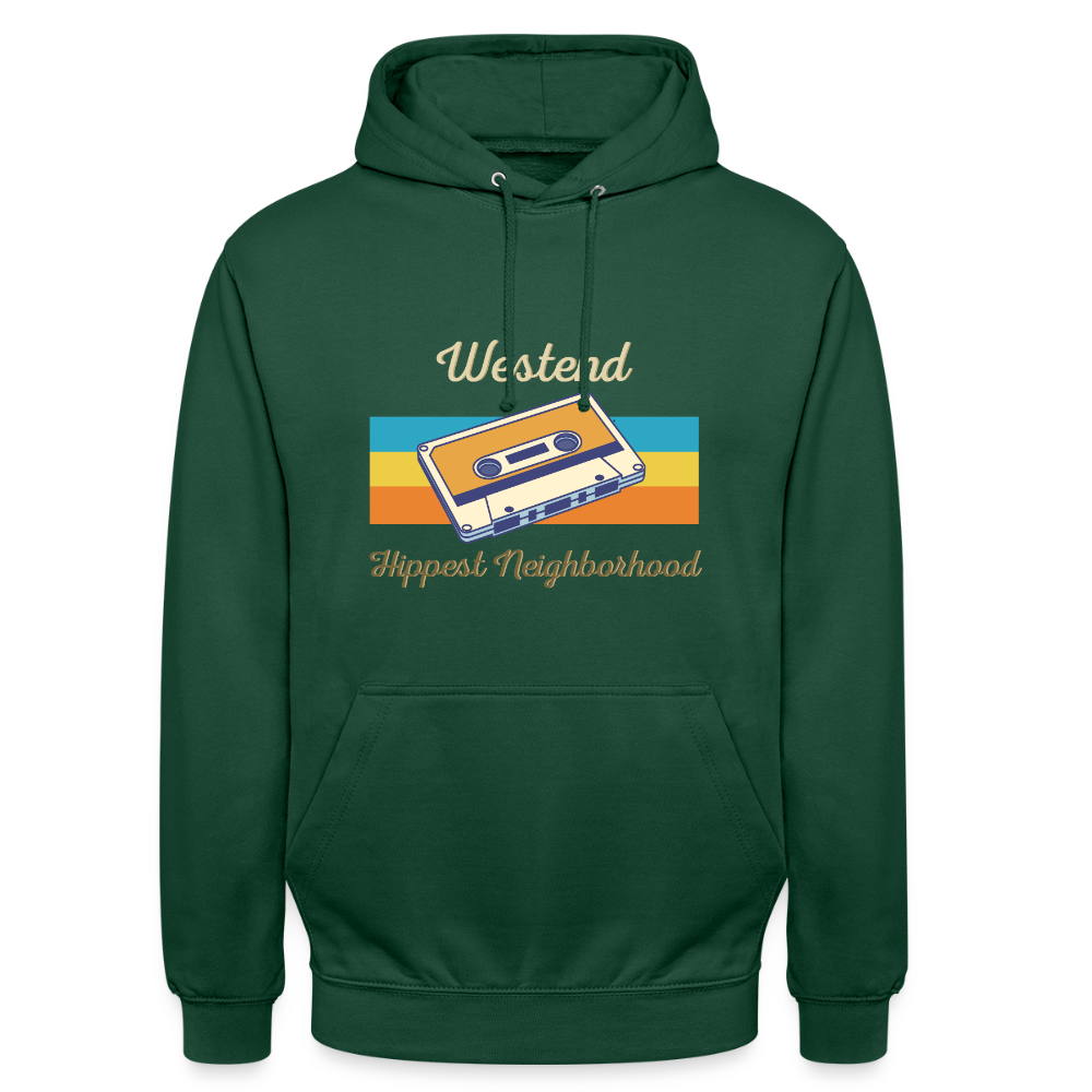 Westend Hippest Neighborhood - Unisex Hoodie - Flaschengrün