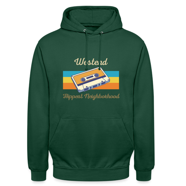 Westend Hippest Neighborhood - Unisex Hoodie - Flaschengrün