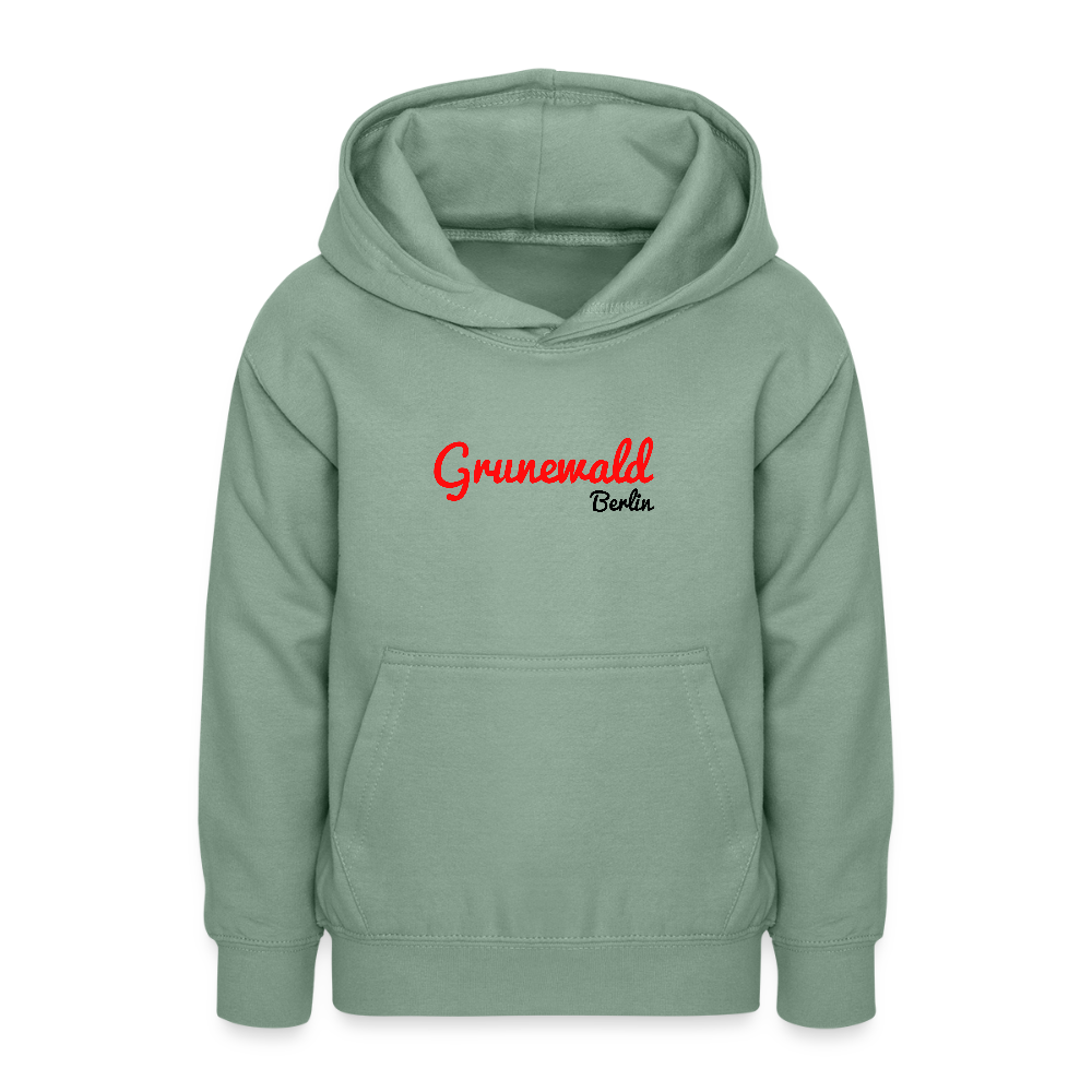 Grunewald Berlin - Teenager Hoodie - Graugrün