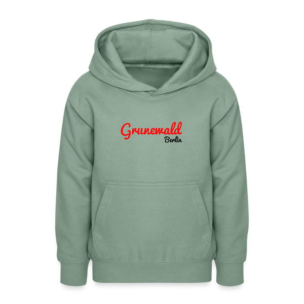 Grunewald Berlin - Teenager Hoodie - Graugrün