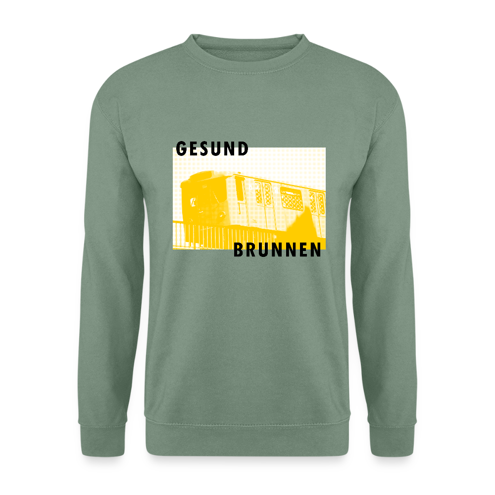 Gesundbrunnen Metro - Unisex Pullover - Graugrün