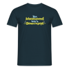 Bin jeheimnisvoll wie'n Dönerrezept. - Männer Premium T-Shirt - Navy