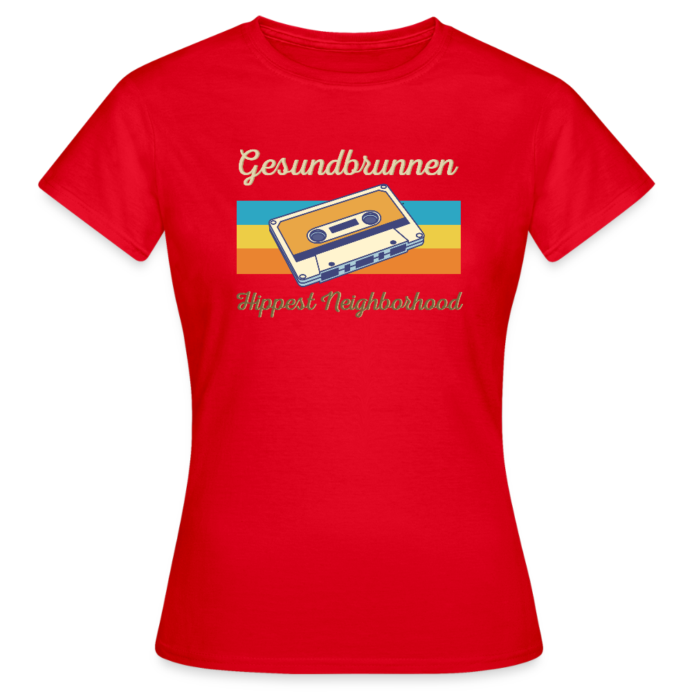 Gesundbrunnen Hippest Neighborhood - Frauen Premium T-Shirt - Rot
