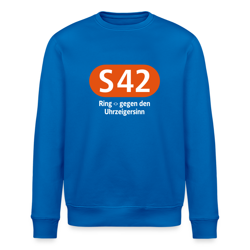 S42 - Unisex Bio Sweatshirt - Königsblau