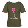 Berliner Luftballon - Relaxed Rundhals Frauen Bio-T-Shirt - Khaki