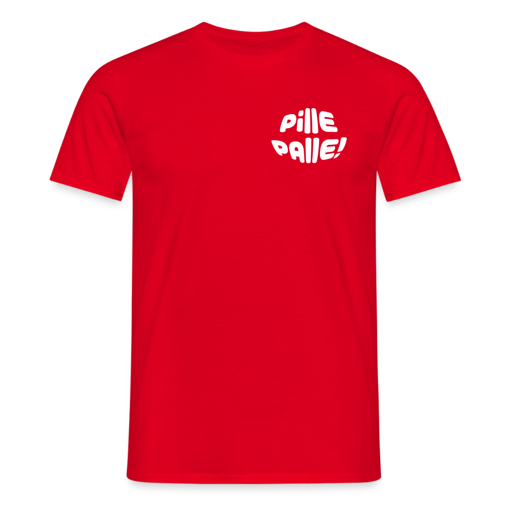 Pille Palle - Männer Premium T-Shirt - Rot