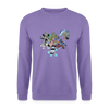 Berliner Mauer Puzzle - Unisex Pullover - Lavendel