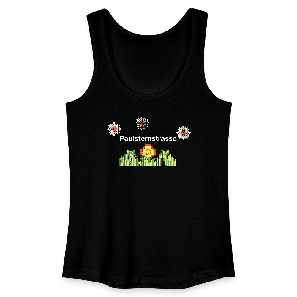 Paulsternstrasse - Frauen Bio Tank Top - Schwarz