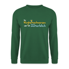 Bei Klugheitsschmerzen wär' ick unsterblich - Unisex Pullover