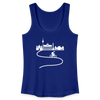 Aus der Stadt - Frauen Bio Tank Top - Königsblau