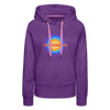 Friedrichshain Retro - Frauen Premium Hoodie - Purple