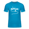 Aus der Stadt radeln - Männer Sport-Shirt - Saphirblau