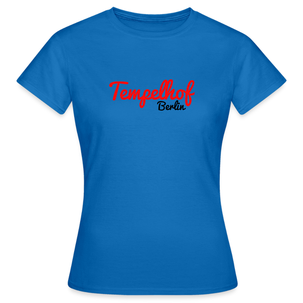 Tempelhof Berlin - Frauen Premium T-Shirt - Royalblau