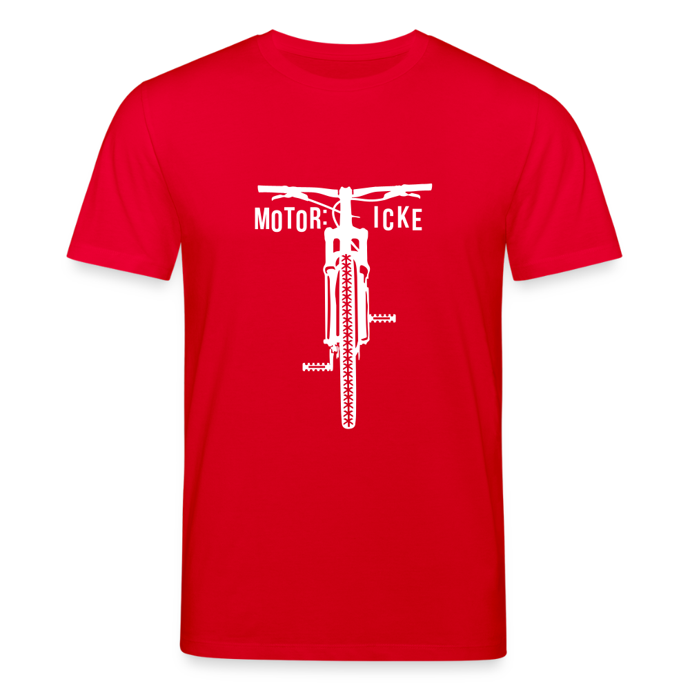 Motor icke - Unisex Bio T-Shirt - Rot