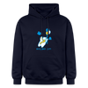 Der Bär fliegt - Hoodie - Navy